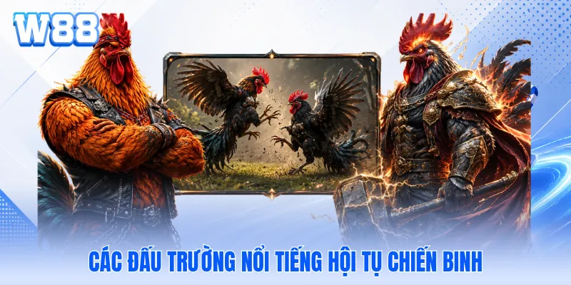 Các đấu trường nổi tiếng hội tụ chiến binh